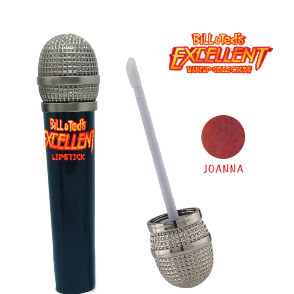Bill & Ted’s Excellent Makeup Collection Joanna New Unopened Microphone Lipstick